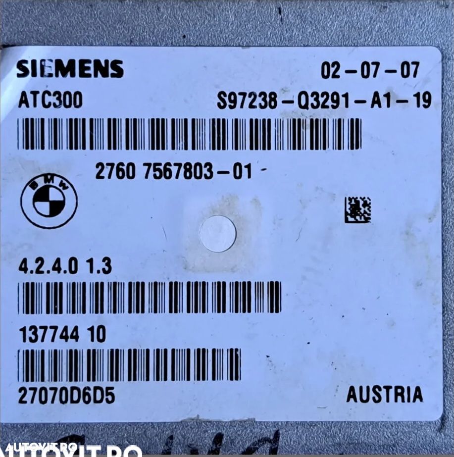 Calculator modul ECU unitate control cutie transfer bmw E90+LCI E91+LCI E92+LCI E60+LCI E61+LCI - 3