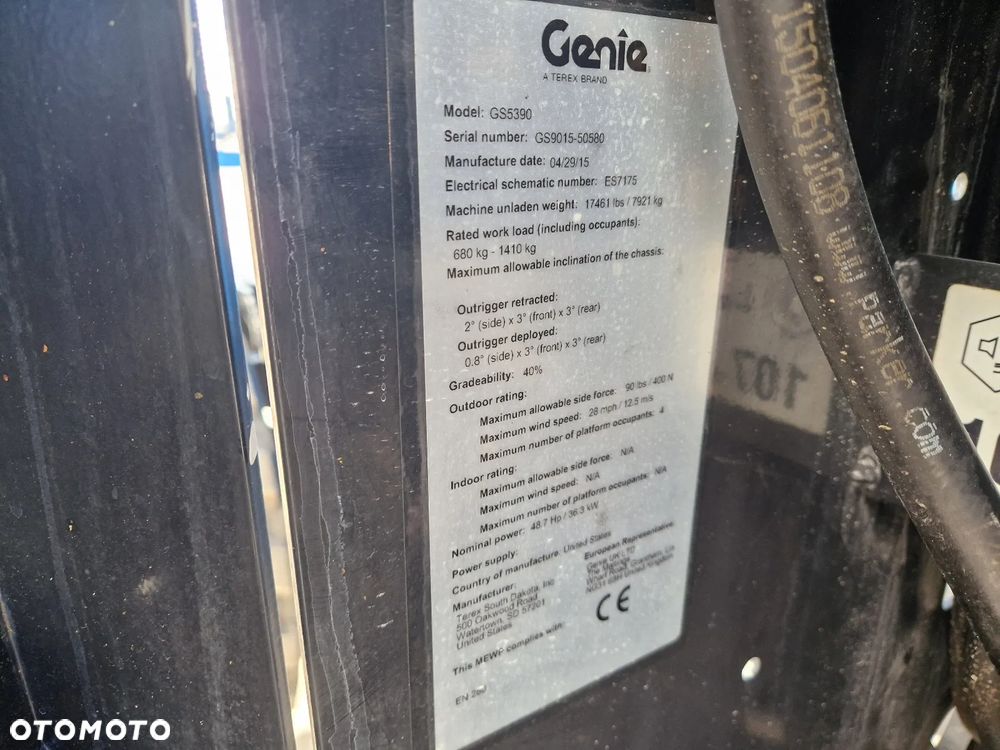 Genie GS-5390 GS 5390 - 9
