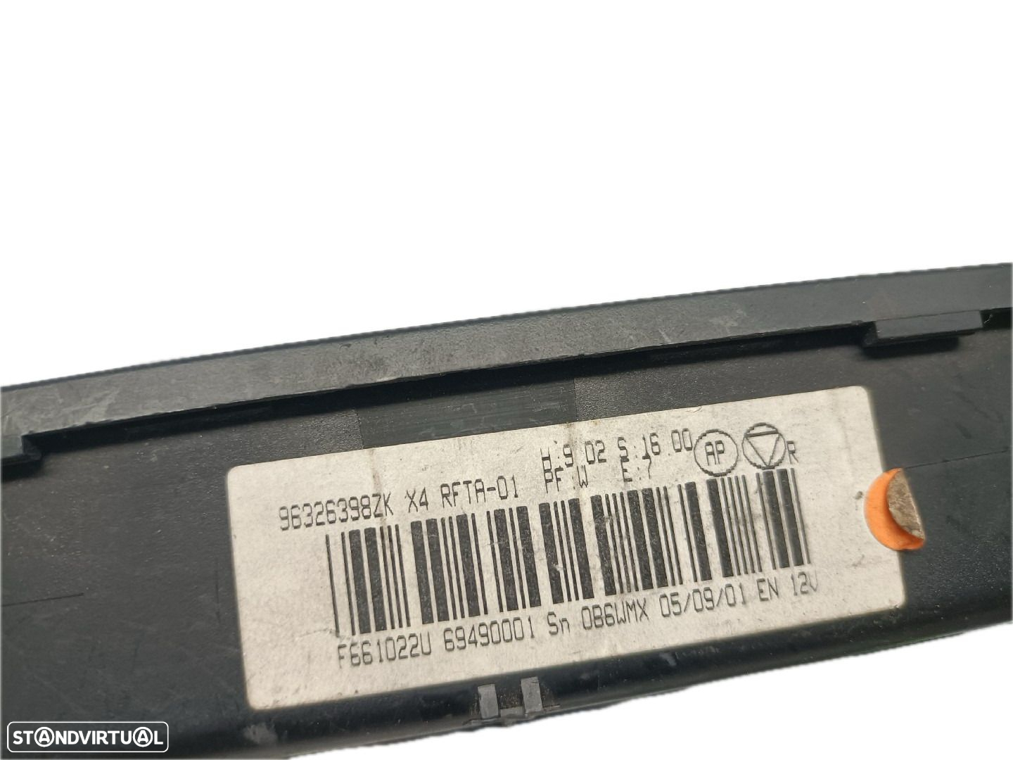 Comando / Botão De Sofagem / Climatronic Citroën C5 I (Dc_) - 3