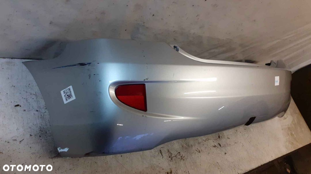 ^ ZDERZAK TYŁ TYLNY DO HONDA CIVIC VII 7 LIFT FL POD HAK NH623M SREBRNY - 3