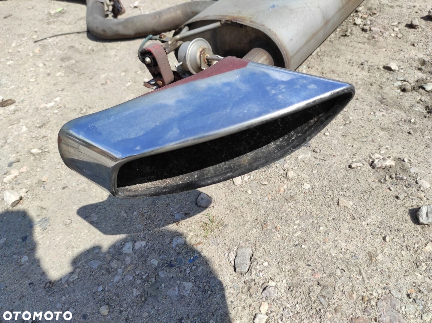 BMW X6 E71 4.4 V8 N63 RURA WYDECHOWA TŁUMIK KOŃCOWY ŚRODKOWY WYDECH 7577840 - 7
