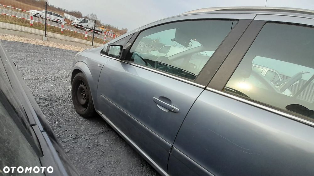 OPEL ZAFIRA B II DRZWI LEWY PRZÓD PRZEDNIE LEWE KOMPLETNE Z163 nr. 94/3 - 1
