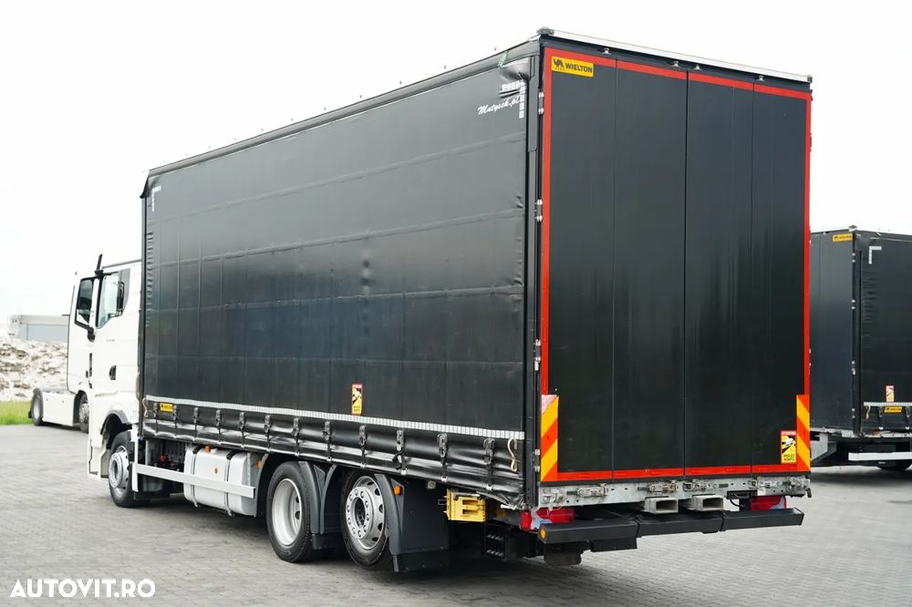 MAN TGX 26.480 / CORTINĂ / SOLO 7.75 M / PUNȚĂ RIDICATĂ / AUTOMATĂ / CAMERĂ / NAVIGAȚIE - 5