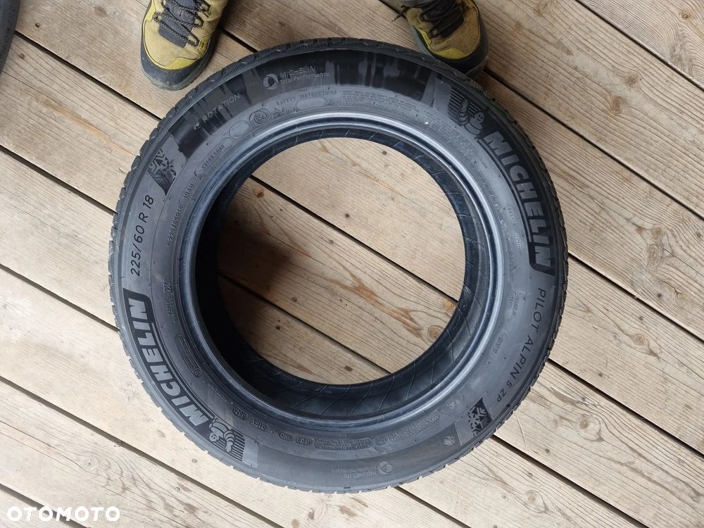 Opony MICHELI PILOT ALPIN 5 ZP RSC 225/60R18 104H 2025r,2x5,7mm bdb stan - 6