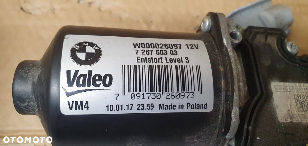 Mechanizm wycieraczek przód BMW 3 F30 7267503 - 8