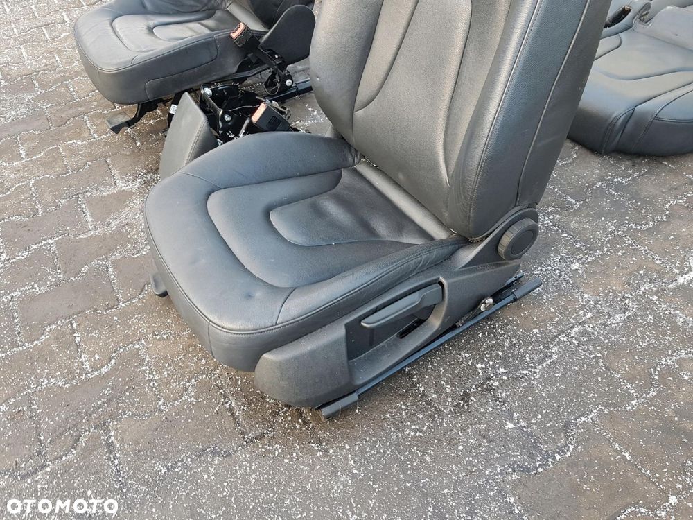 AUDI A4 B8 LIFT SEDAN FOTELE KANAPA SKÓRZANE - 7