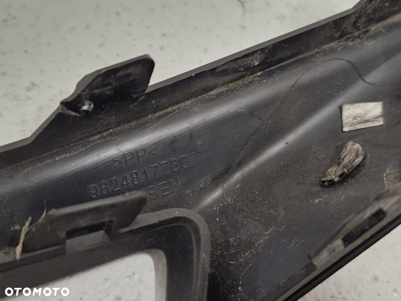 PEUGEOT 208 2 II LISTWA ATRAPY GRILLA ZDERZAKA PRZÓD 9824817780 - 13