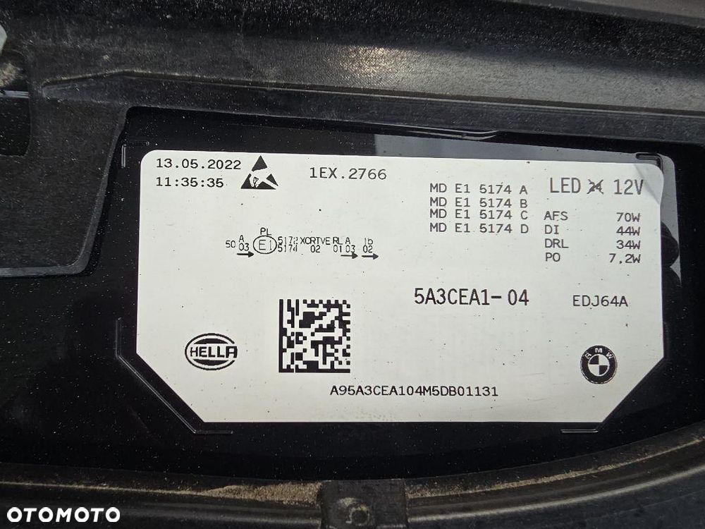 BMW IX Lampy przód Full Led Laser 5A3CEA1-04 5A3CEA2-05 2022-2024 - 15