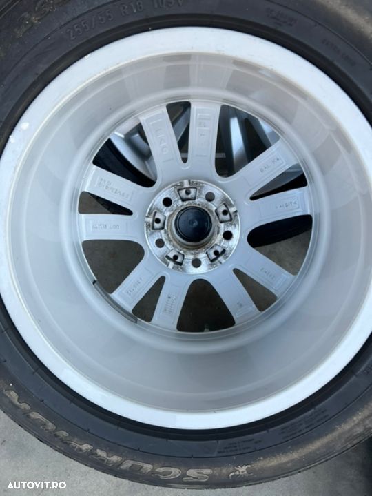 vând set jante originale BMW X5,X6 pe 18” cu anvelope de vară runflat - 9