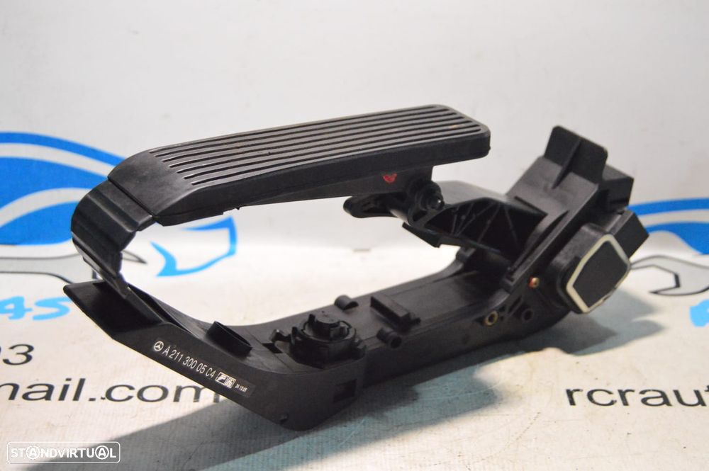 PEDAL PEDALEIRA ACELARADOR ELETRICO MERCEDES BENZ A2113000504 2113000504 A2033010001 2033010001 MERCEDES BENZ CLASS E W211 E220 CDI 150CV OM646961 646961 - 3