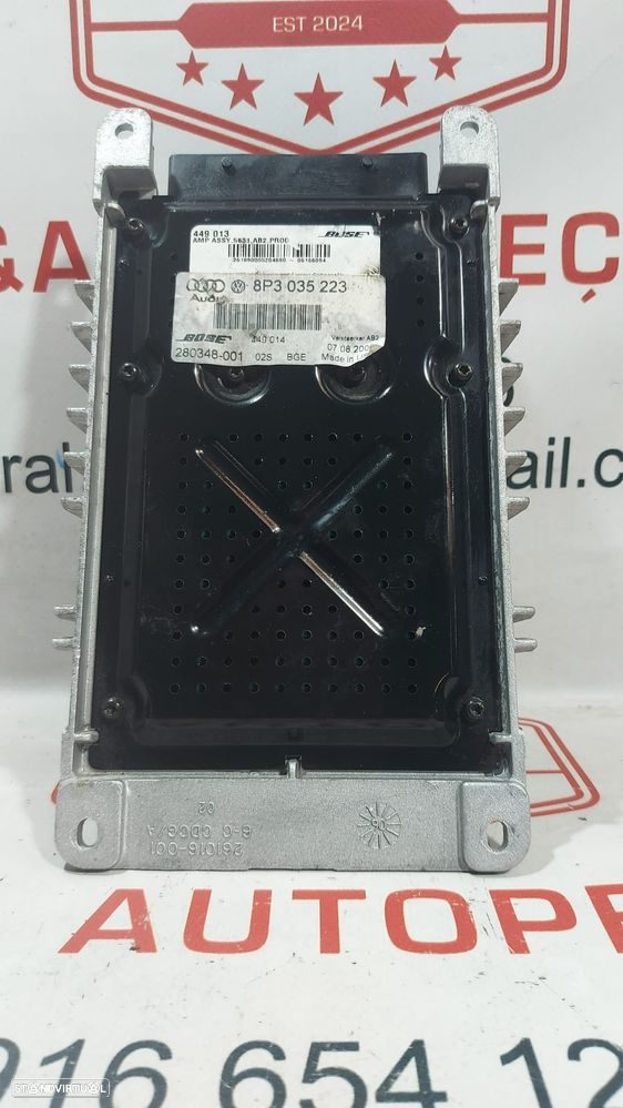 Amplificador Audi A3 8P 8P3035223 Original - 1