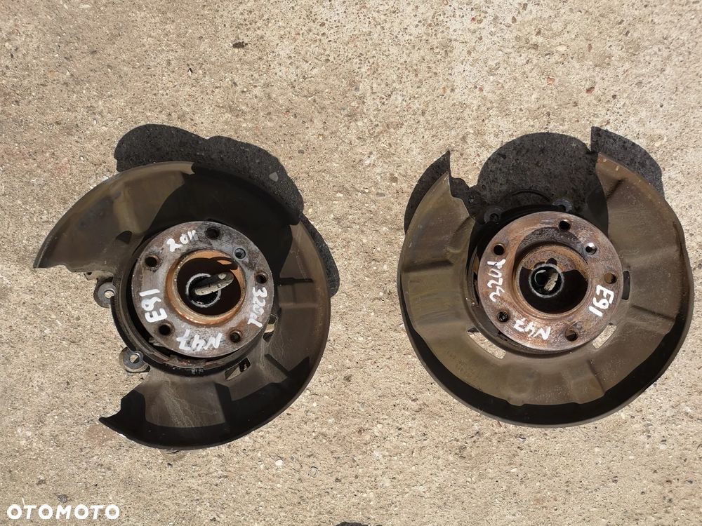 ZWROTNICA PIASTA TYŁ TYLNA LEWA PRAWA BMW E90 E91 E92 E93 E81 E82 E87 E88 CZUJNIK ABS - 7