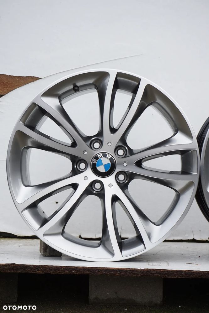 BMW 5x120 19 8,5J et33 styling 366 czujniki stan bdb shadow chrome - 6