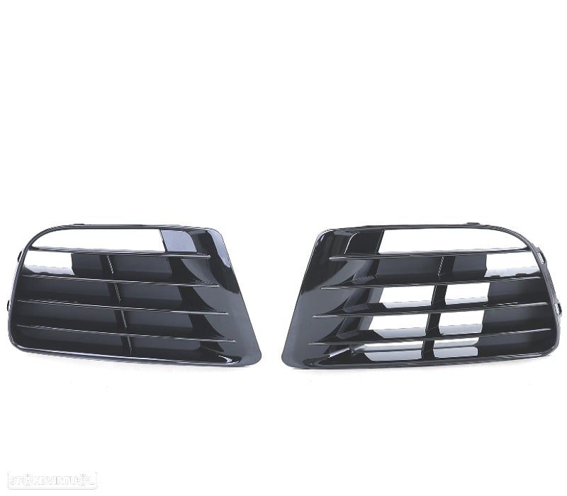 GRELHAS VOLKSWAGEN VW GOLF 6 09-12 LOOK R20 PRETO BRILHANTE - 2