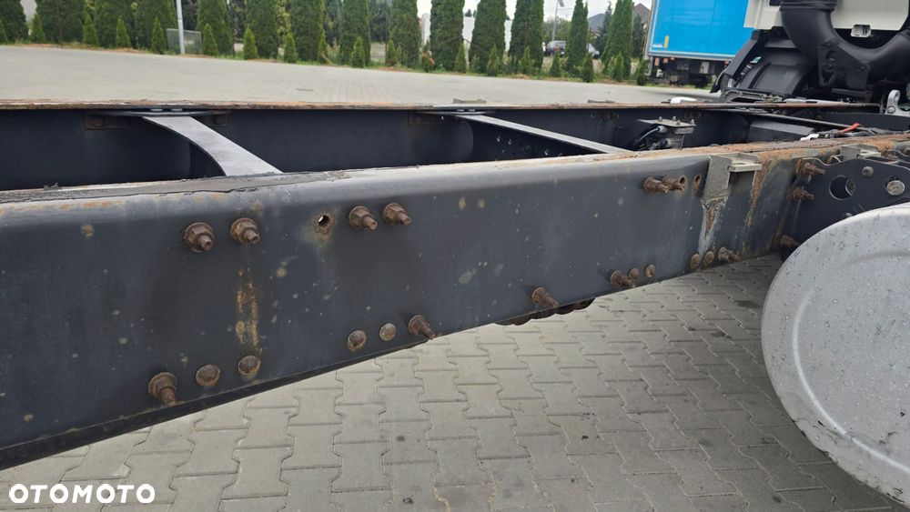 Volvo FM 370 6x2 rama do zabudowy, beczka asenizacyjna mleko laweta full air oś skrętna niski przebieg! - 20