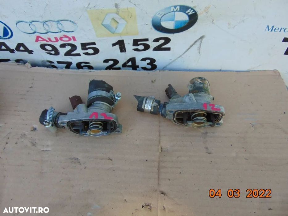Carcasa Termostat Fiat 1.2 benzina 500 500c 500l abarth Tipo Panda Gra - 1