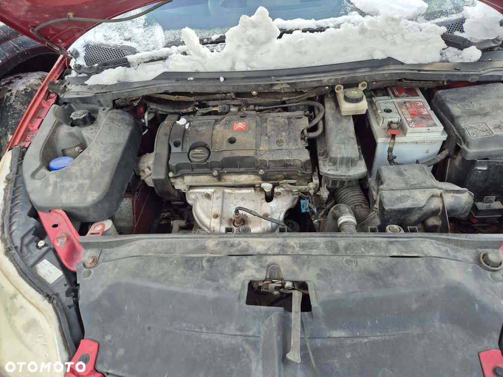 citroen c4 silnik NFU 1.6 16v skrzynia sanki belka przód tył wahacz zacisk zwrotnica maglownica - 2