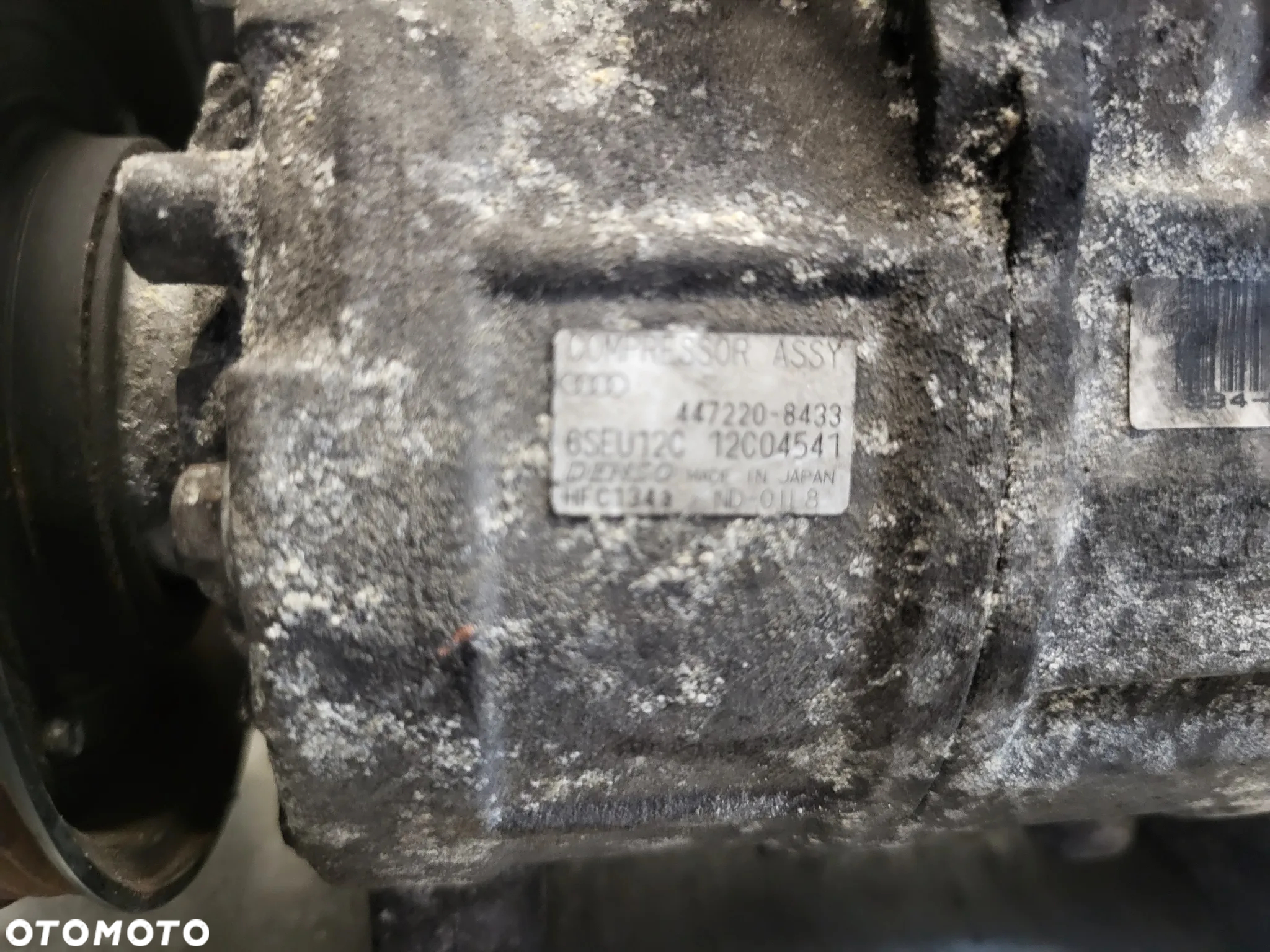 SPRĘŻARKA KLIMATYZACJI AUDI A4 B6 B7 447220-8433 - 3