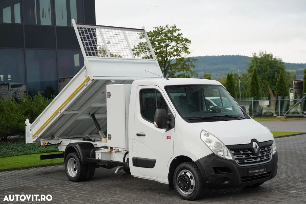 Renault MASTER / BASCULATOR DIN OȚEL / DUBLU / MANUAL / IMPORTAT - 3