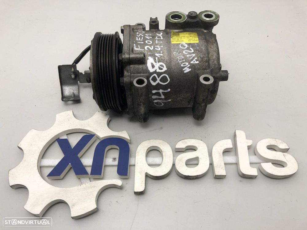 Compressor de ar condicionado FORD FIESTA VI 1.4 TDCi REF. 8V5119D629DF MOTOR KV... - 1