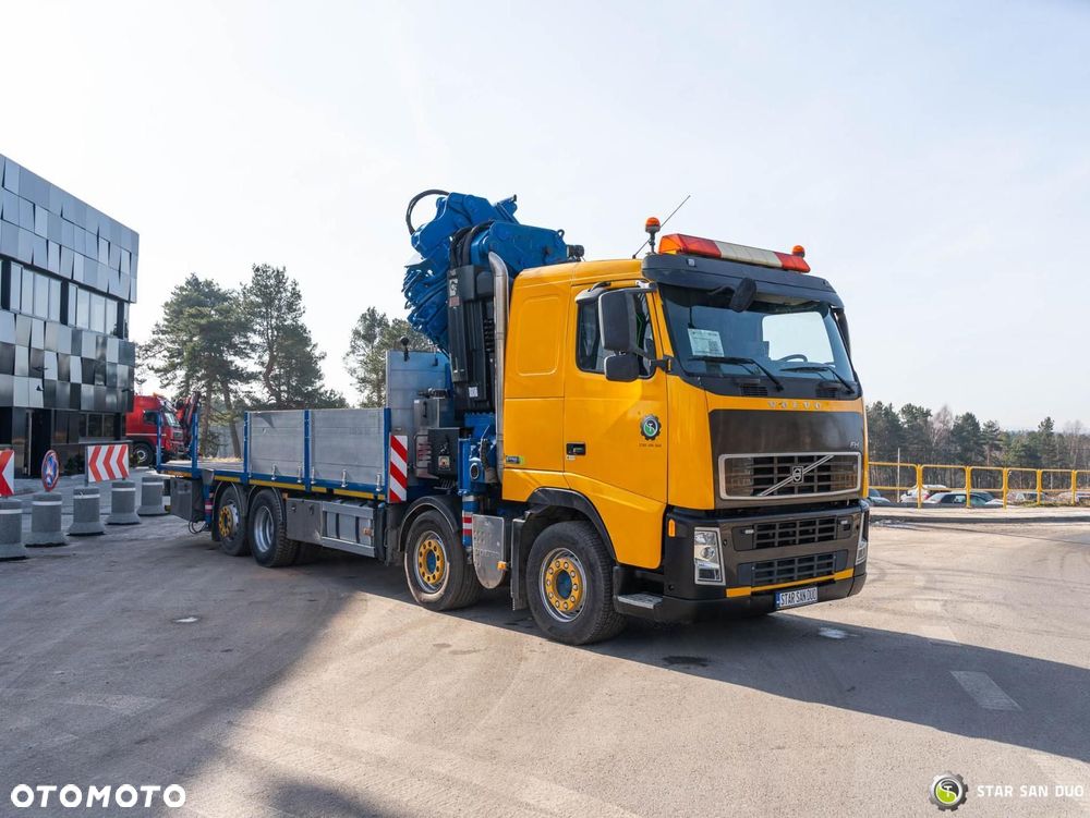 Volvo FH 400 8x2 HIAB 600E-7 FLY JIB HDS Żuraw - 11