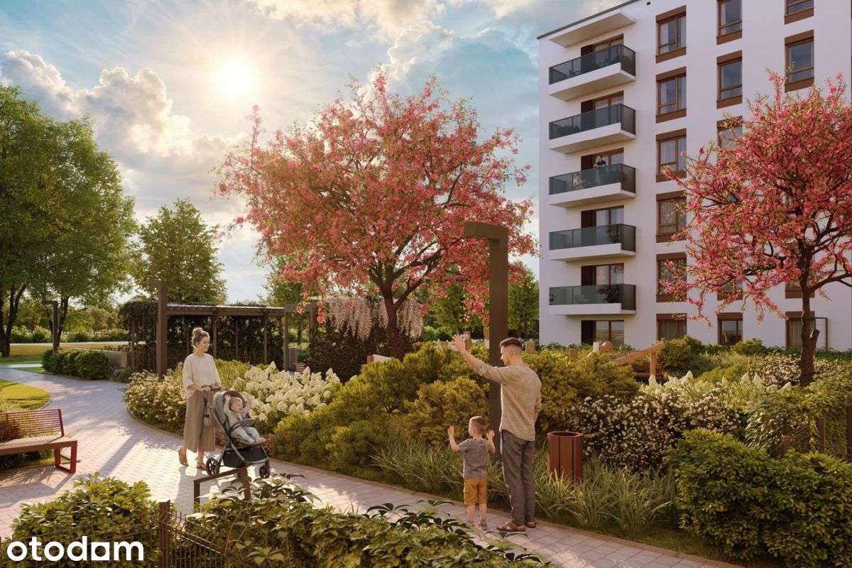 3-pokojowe mieszkanie 51m2 + balkon Bezpośrednio