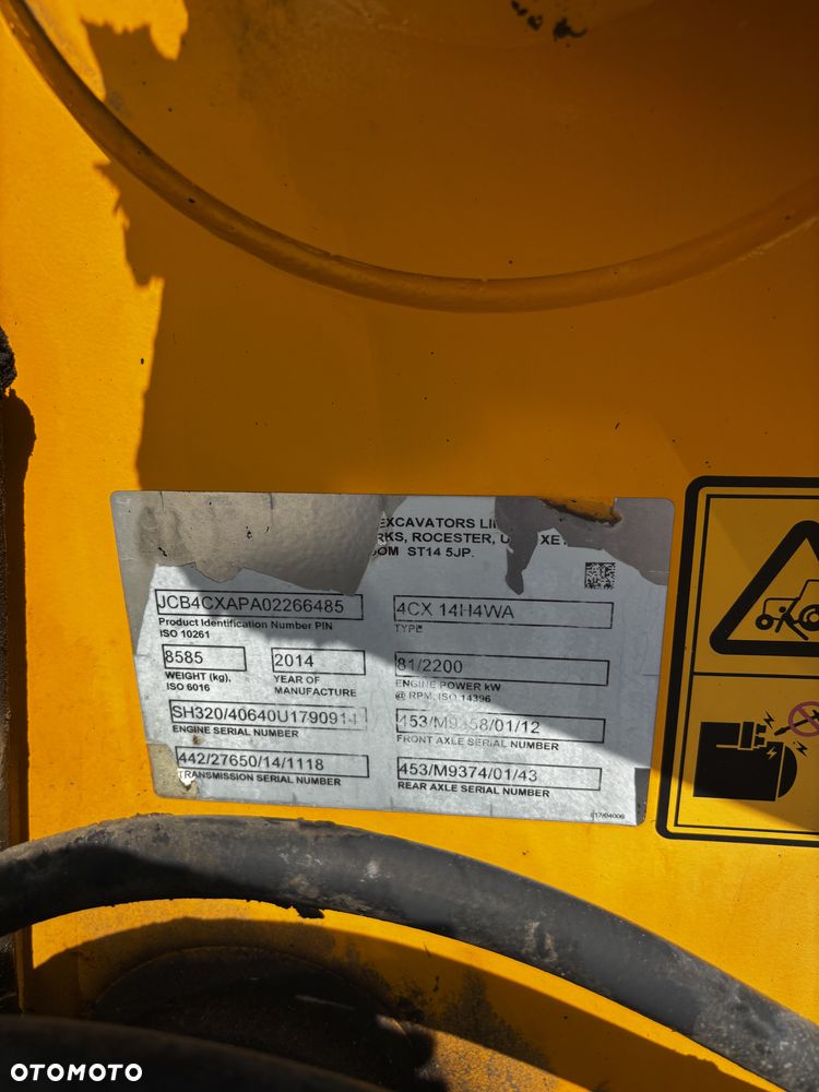 JCB 4cx eco sitemaster - 12