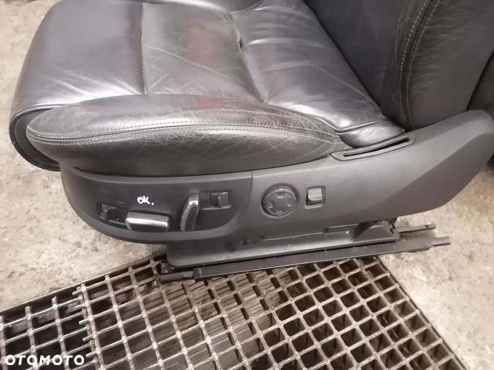 Fotele Kanapa Boczki Skóra Skórzany Czarna Audi A8 D3 EU Na Elementy - 14