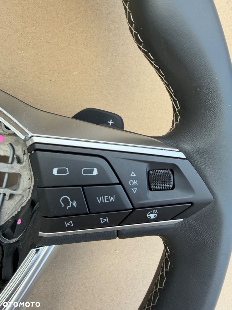 SEAT LEON 5FA4190091 KIEROWNICA SKÓRA BARDZO ŁADNA - 3