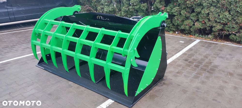 Łyżko krokodyl, ząb palony, 220 cm, mocowanie euro, Case, Bobcat, Weidemann, Schaffer - 1