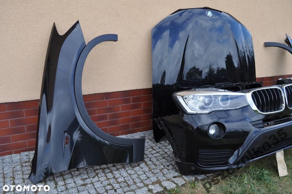 maska bŁotnik zderzak lampa pas bmw x3 f25 lift - 3