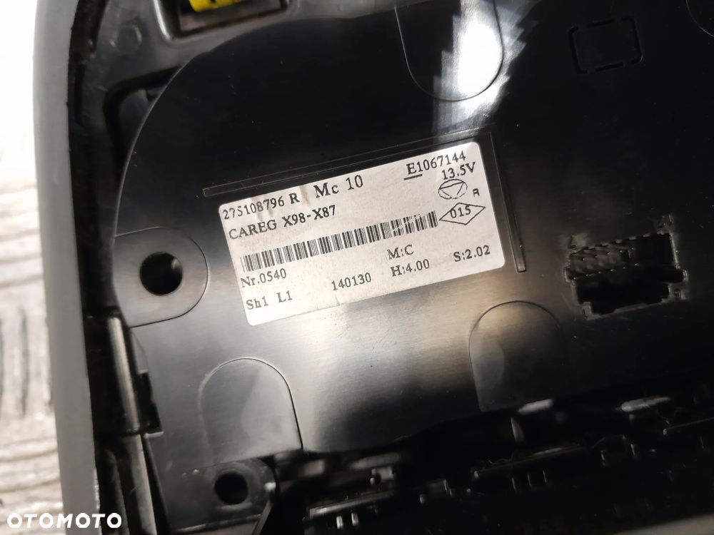 RENAULT CLIO IV RADIONAWIGACJA + PANEL KLIMATYZACJI 281153868R - 7