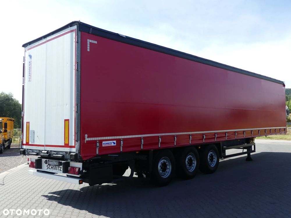 Schmitz Cargobull FIRANKA / OŚ PODNOSZONA /  STANDARD / ZADBANA / - 9