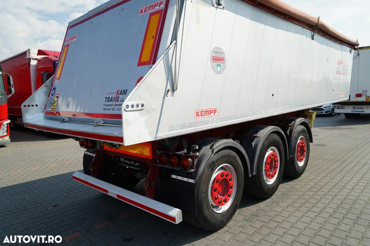 Kempf BASCĂLĂTOR KEMPF / ALUMINIU / 25 m³ / AXE MERCEDES / AXĂ RELAXABILĂ - 13