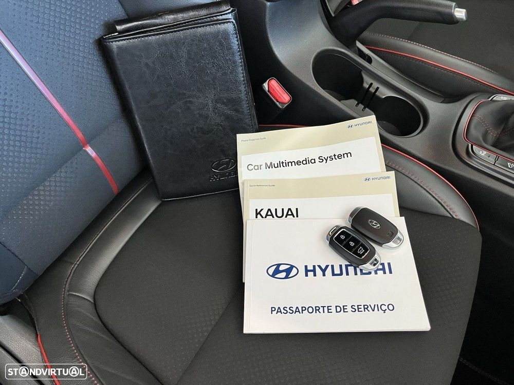 Hyundai Kauai 1.0 T-GDi Premium Pele/Tec.Vermelho — fotografia 29