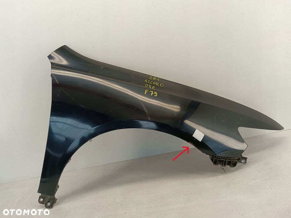 BŁOTNIK PRAWY PRZEDNI HONDA ACCORD VII 03-08 - 1