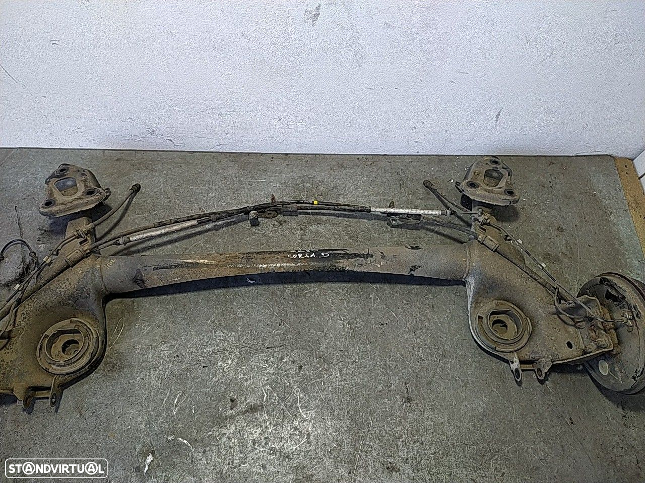 Eixo Ponte Traseiro Opel Corsa D (S07) - 4