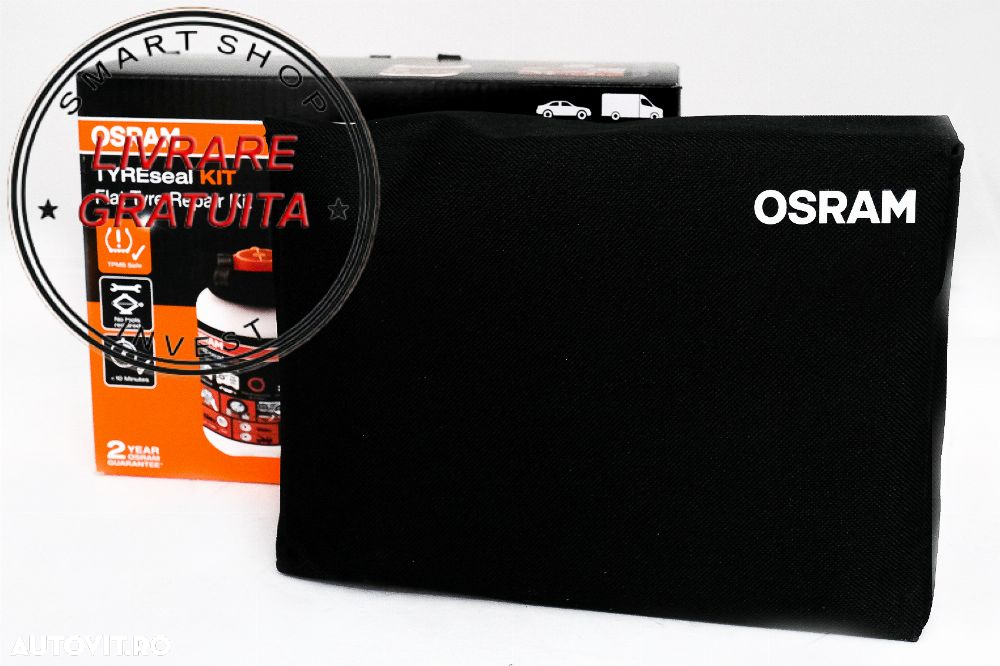 Set reparatie pneuri OSRAM TYREseal KIT OTSK4- livrare gratuita - 10
