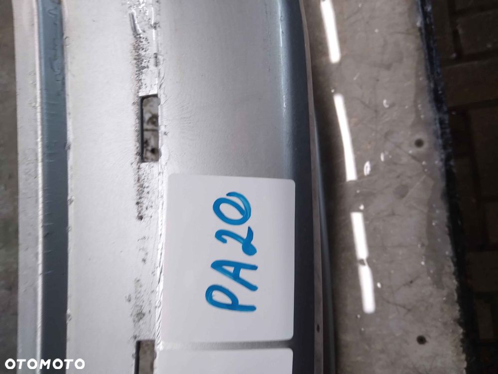 ! ZDERZAK PRZÓD PRZEDNI OPEL ZAFIRA B 2 II Z157 SREBRNY DO MALOWANIA