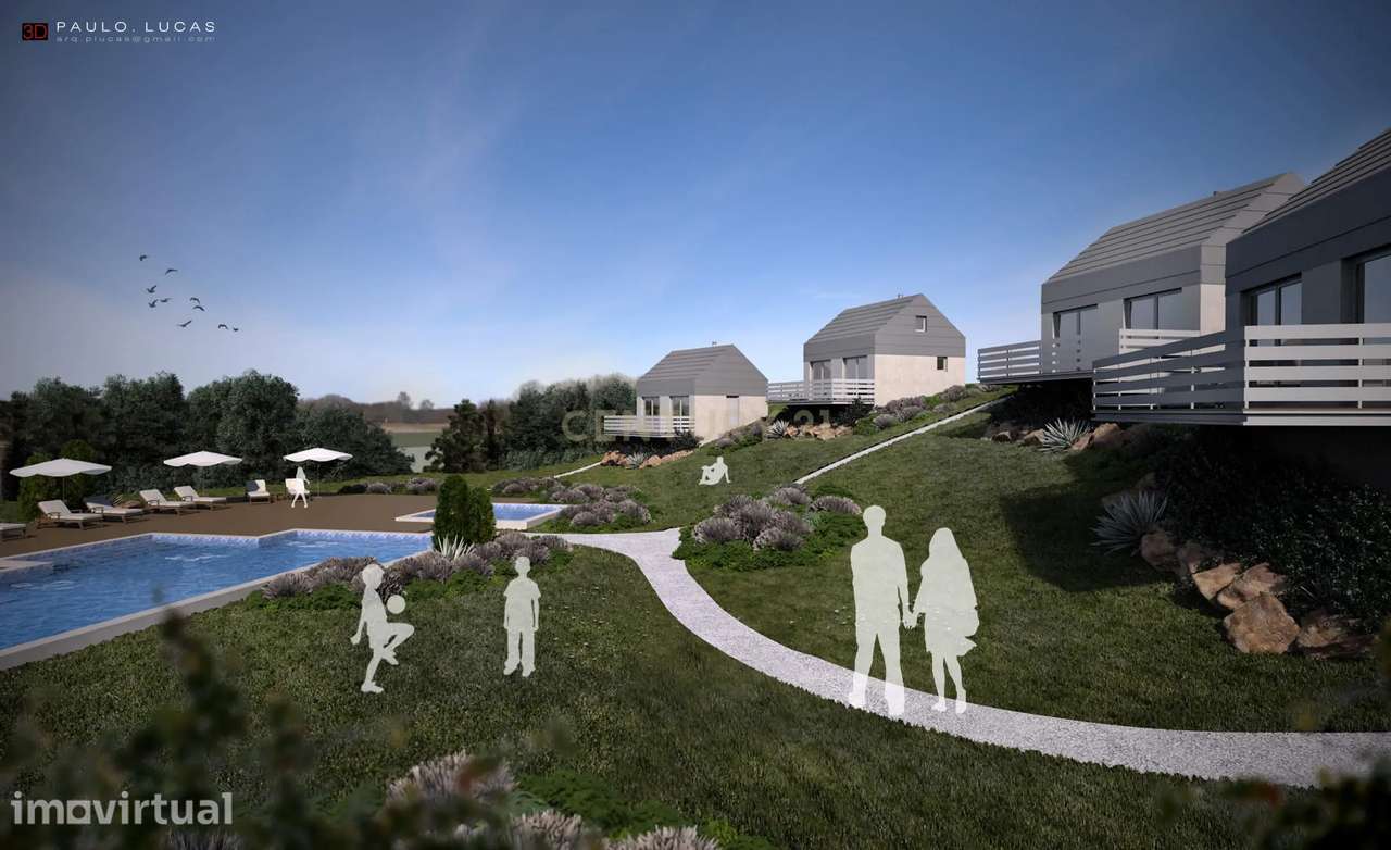 Terreno Urbano para construção perto da Aldeia do Meco - Sesimbra - Grande imagem: 2/28