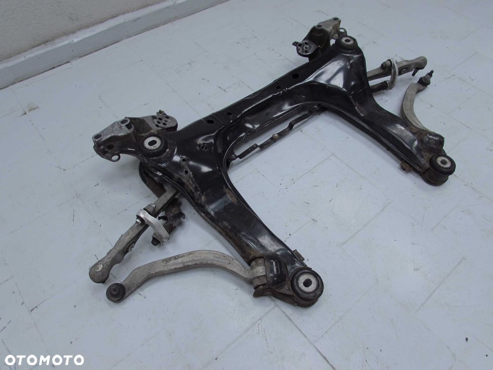 AUDI A4 B6 1.9 TDI 01-05 KOLYSKA WOZEK BELKA SILNIKA ZAWIESZENIA PRZOD KPL - 3