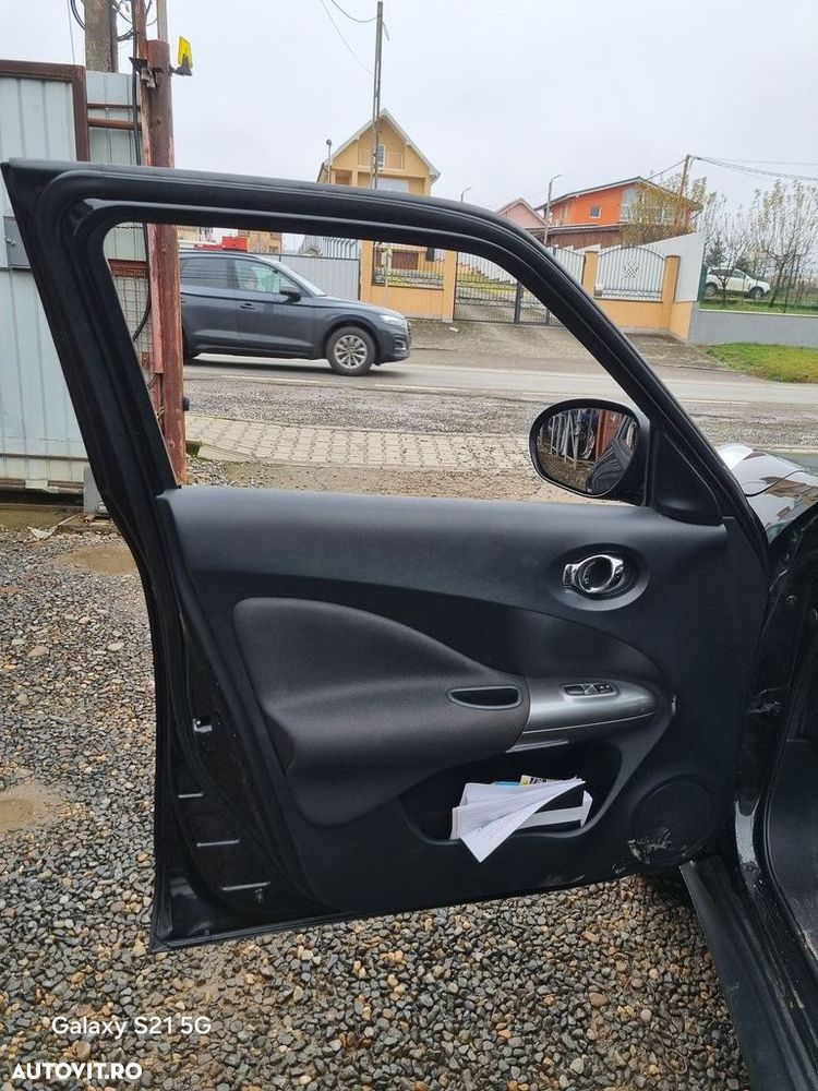 Usa Stanga Fata Nissan Juke 2010 - 2014 SUV 4 Usi Black Metalizat Z11 (1434) - 2