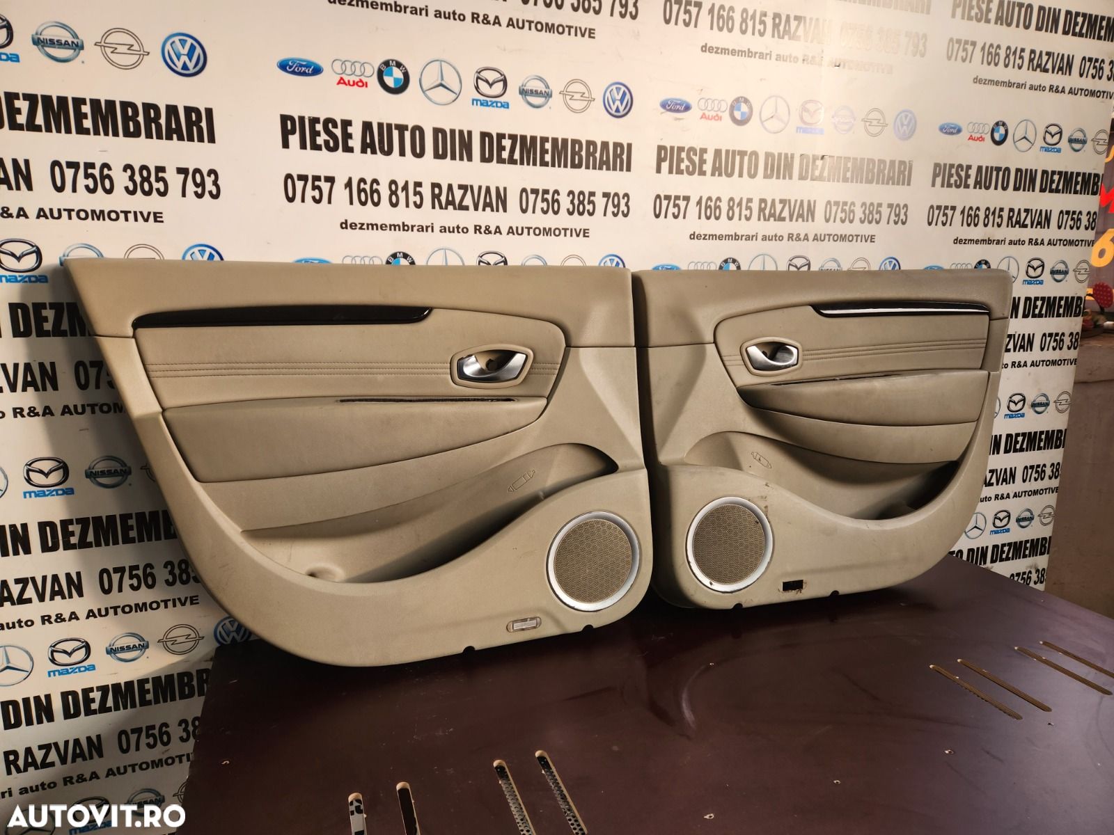 Fata Tapiterie Usa Stanga Dreapta Fata Renault Scenic 3 Grand Scenic 3 An 2008-2009-2010-2011-2012- - 1