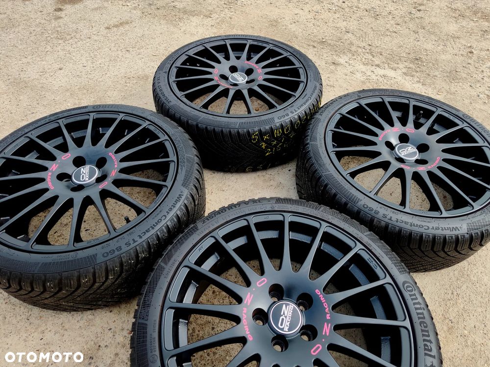 5x100 Alufelgi Felgi Aluminiowe 17 Koła Zimowe Zima OZ RACING SUPERTURISMO Czarne ITALY VW GOLF NEW BEETLE BORA POLO AUDI A3 TT A1 SKODA OCTAVIA I FABIA SEAT LEON I TOLEDO 2 IBIZA SUBARU TOYOTA 7mm Legnica ALU-RAD 215/40 - 4