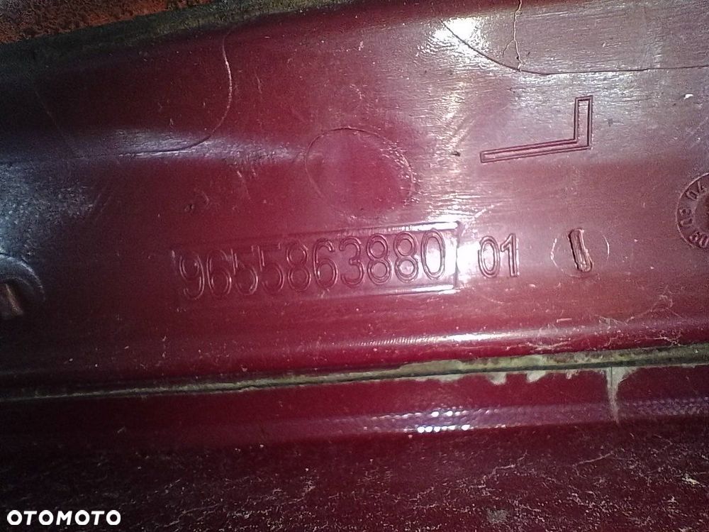 LAMPA TYLNA LEWA CITROEN C4 I 9655864080   9655863880 HATCHBACK - 4