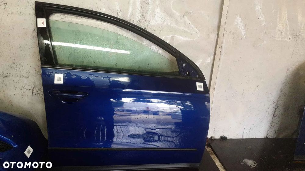 + DRZWI PRZÓD PRZEDNI PRAWE DO VOLKSWAGEN VW PASSAT B6 LZ5K GRANAT - 1