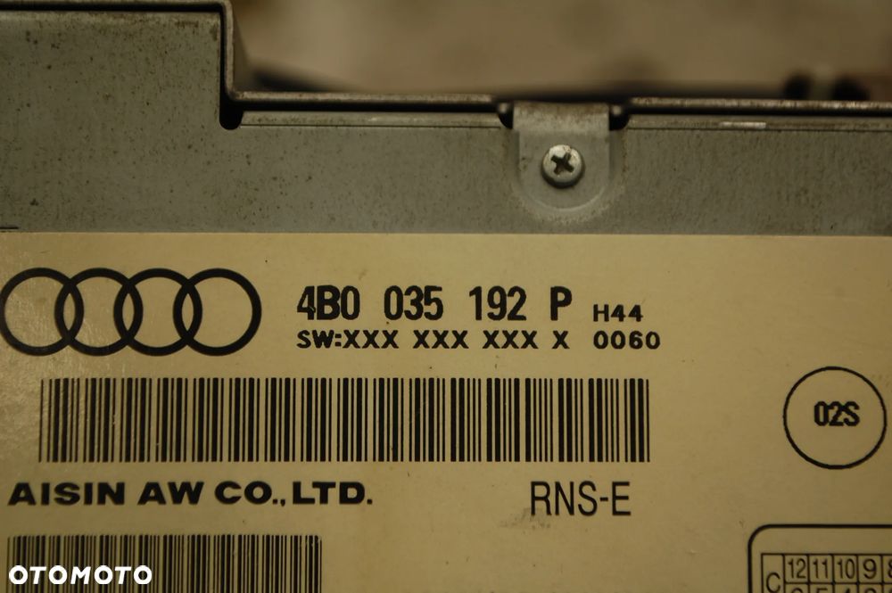 RADIO FABRYCZNE 2 DIN NAVIGACJA 4B0035192P AUDI A4 B6 B7 - 3