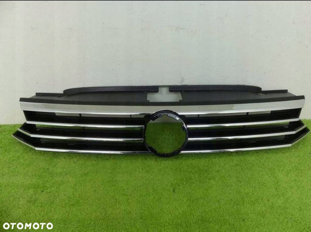 Grill Atrapa Vw PASSAT B8 3G 14-19r NÓWY ORYGINAŁ - 1