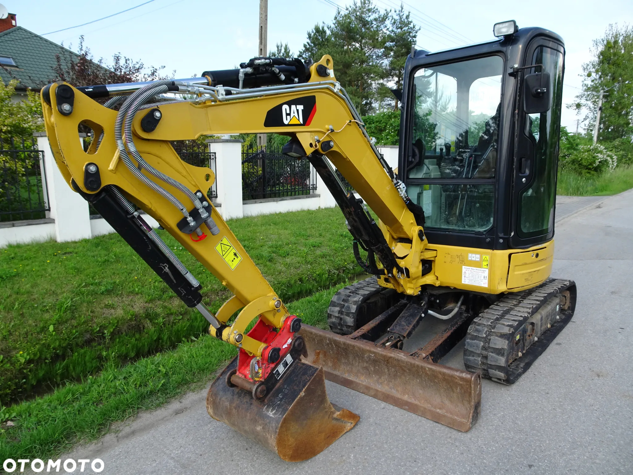 Caterpillar 303E z Niemiec Idealny 1800h Pierwszy Własciciel - 9