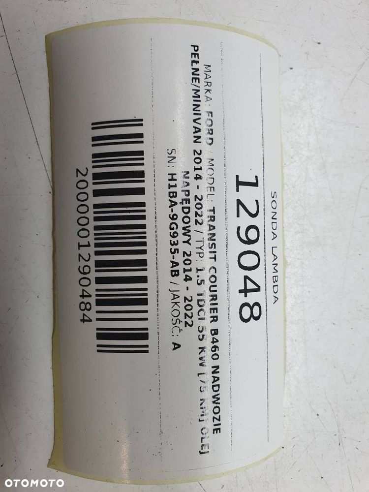 SONDA LAMBDA FORD TRANSIT COURIER B460 1.5 TDCI 75KM H1BA-9G935-AB - 7